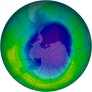 Antarctic Ozone 2004-09-29